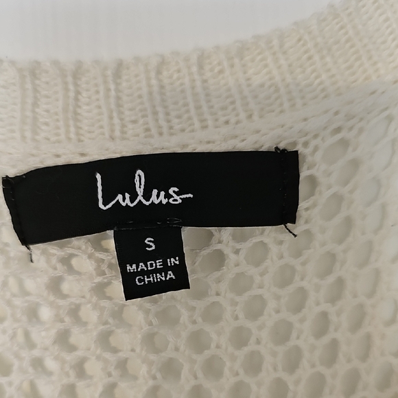 Lulu's Cream Sleeveless Knit Maxi Dress - Picture 2 of 5